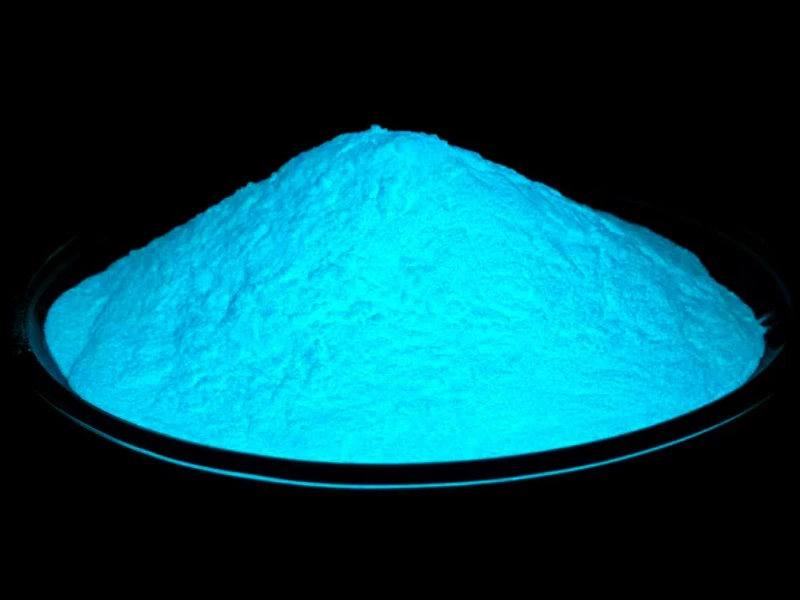 Polvo Luminoso Verde Azul
